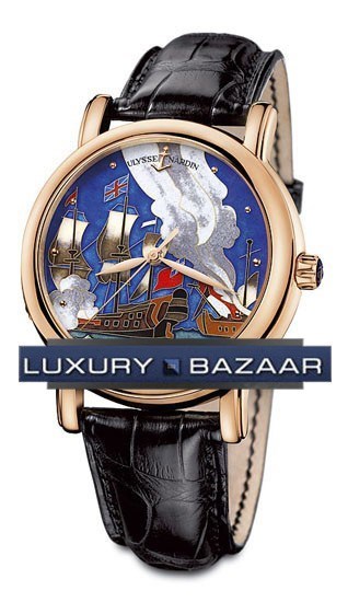 Ulysse Nardin San Marco Cloisonne Portobello (RG) 136-11/PORT - Click Image to Close